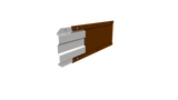 6" Height Flexible Steel Edging - Weathering