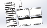 6" Height Flexible Steel Edging - Weathering