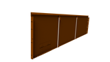 22" Height Flexible Steel Edging - Weathering