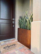 Corten Steel Edge Planters