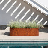 Corten Steel Box Planters