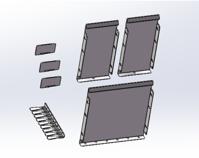 22 inch Rigid Edging - Filler Pack - Straightcurve - Henderson Garden Supply