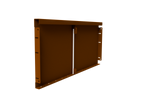 15.75" Height Modular Planter - Weathering