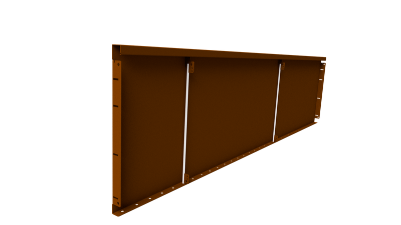 15.75" Height Modular Planter - Weathering