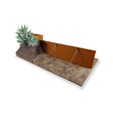 15.75" Height Modular Planter - Weathering