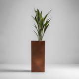 Corten Steel Column Planters