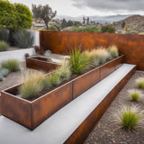 Corten Steel Box Planters