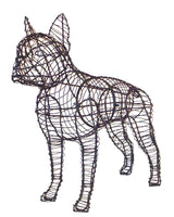 Boston Terrier Steel Topiary Frame - Henderson Garden Supply